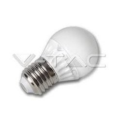 V-TAC VT-2053 LAMPADINA LED E27 3W MINIGLOBO G45 - SKU 7202 / 7203 / 7204