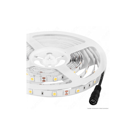 V-TAC VT-5050 STRISCIA LED 5050 MONOCOLORE 30LED/METRO - BOBINA DA 5 METRI - SKU 2135 / 2133
