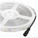 V-TAC STRISCIA LED 5050 IMPERMEABILE MONOCOLORE 30 LED/METRO - BOBINA DA 5 METRI - SKU 2144