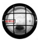 VELAMP BUBBLE PLAFONIERA IN VETRO PER LAMPADINE E27 IP44 - COLORE NERO