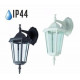 V-TAC VT-750 PORTALAMPADA DA GIARDINO WALL LIGHT DA MURO PER LAMPADINE E27 - SKU 7069 / 7068