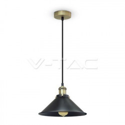 V-TAC VT-7424 LAMPADARIO IN METALLO CON PORTALAMPADA PER LAMPADINE E27 - SKU 3753