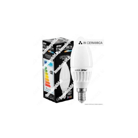 LED LINE LAMPADINA LED E14 9W CANDELA CERAMIC