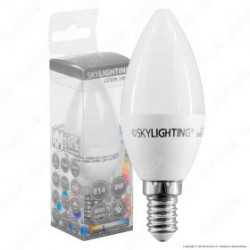 SKYLIGHTING LAMPADINA LED E14 8W CANDELA