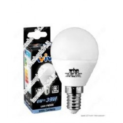 WIVA LAMPADINA LED E14 6W MINIGLOBO P45