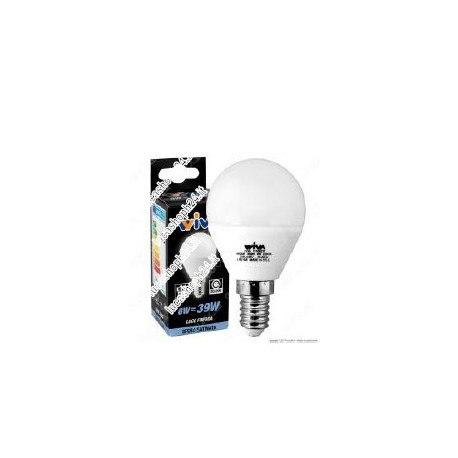 WIVA LAMPADINA LED E14 6W MINIGLOBO P45