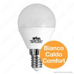 WIVA LAMPADINA LED E14 6W MINIGLOBO P45 - COMFORT