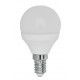 DURALAMP DECOLED UP SFERA LAMPADINA LED E14 6W MINIGLOBO P45
