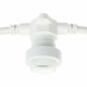 CATENARIA 5 METRI PER 8 LAMPADINE LED E27 PROLUNGABILE COLORE BIANCO LINEARE - PER ESTERNO