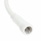 CATENARIA 5 METRI PER 8 LAMPADINE LED E27 PROLUNGABILE COLORE BIANCO LINEARE - PER ESTERNO