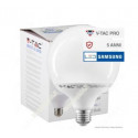 V-TAC PRO VT-288 LAMPADINA LED E27 18W GLOBO G120 CHIP SAMSUNG - SKU 123 / 124 / 125