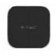 V-TAC VT-3525 CARICATORE WIRELESS CON RICARICA QI OUTPUT MASSIMO 10W COLORE NERO - SKU 8911