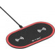 V-TAC VT-1213 CARICATORE WIRELESS 5W+5W RICARICA 2 DISPOSITIVI COLORE NERO - SKU 7739 / 7740 / 7741