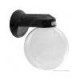 Velamp Portalampada da Giardino Wall Light da Muro Applique a Sfera Opaca per Lampadine E27 - mod. SPH202P