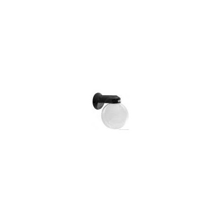 Velamp Portalampada da Giardino Wall Light da Muro Applique a Sfera Opaca per Lampadine E27 - mod. SPH202P