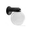 Velamp Portalampada da Giardino Wall Light da Muro Applique a Sfera Opaca per Lampadine E27 - mod. SPH202P