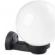 Velamp Portalampada da Giardino Wall Light da Muro Applique a Sfera Opaca per Lampadine E27 - mod. SPH202P