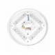 V-TAC VT-8424 PLAFONIERA LED 24W CHANGING COLOR 3IN1 FORMA CIRCOLARE COPERTURA OPACA -