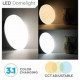 V-TAC VT-8418 PLAFONIERA LED 18W CHANGING COLOR 3IN1 FORMA CIRCOLARE EFFETTO CIELO STELLATO -
