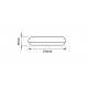 V-TAC VT-8418 PLAFONIERA LED 18W CHANGING COLOR 3IN1 FORMA CIRCOLARE EFFETTO CIELO STELLATO -