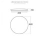 V-TAC VT-8424 PLAFONIERA LED 24W CHANGING COLOR 3IN1 FORMA CIRCOLARE COPERTURA OPACA -