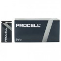 PROCELL DURACELL INDUSTRIAL ALCALINE TRANSISTOR 9V - BOX 10 BATTERIE