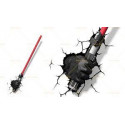 3D LIGHT FX STAR WARS SPADA LASER DI DARTH VADER - LAMPADA LED A BATTERIA GUERRE STELLARI