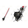 3D LIGHT FX STAR WARS SPADA LASER DI DARTH VADER - LAMPADA LED A BATTERIA GUERRE STELLARI