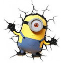3D LIGHT FX MINIONS STUART - LAMPADA LED A BATTERIA