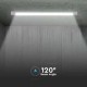 V-TAC PRO VT-12027 PLAFONIERA DOPPIA CON 2 TUBI LED NANO PLASTIC T8 G13 18W 120CM CHIP SAMSUNG - SKU 6444 / 6445