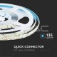 V-TAC PRO VT-10-24 STRISCIA LED 2835 MONOCOLORE 240 LED/METRO 24V CHIP SAMSUNG - BOBINA DA 10 METRI - SKU 320 / 321 / 322