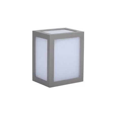 V-TAC VT-822 LAMPADA LED DA MURO 12W WALL LIGHT SMD APPLIQUE IP65 COLORE GRIGIO - SKU 218337 / 218338