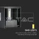 V-TAC VT-759 LAMPADA LED DA MURO 5W WALL LIGHT NERA CON DOPPIO LED SMD APPLIQUE IP65 - SKU 217078 / 217087