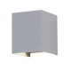 V-TAC VT-759 LAMPADA LED DA MURO 5W WALL LIGHT GRIGIA CON DOPPIO LED SMD APPLIQUE IP65 - SKU 217080 / 217089
