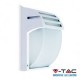 VELAMP TARTARUGA BIANCA LAMPADA 5,5W DA GIARDINO WALL LIGHT DA MURO - MOD.TARTARUGA_B