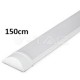 V-TAC PRO VT-12027 PLAFONIERA DOPPIA CON 2 TUBI LED NANO PLASTIC T8 G13 18W 120CM CHIP SAMSUNG - SKU 6444 / 6445