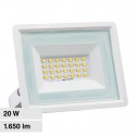 V-Tac VT-4924 Faro LED Floodlight 20W SMD IP65 Colore Bianco - SKU 6740 / 6741 / 6742