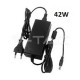 V-TAC VT-23043 ALIMENTATORE 42W PLUG&PLAY CON JACK 2.1 IP44 - SKU 3249