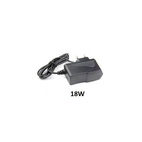 Alimentatore - 18W 12V 1.5A Plastico