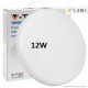 V-TAC VT-8412 PLAFONIERA LED 12W CHANGING COLOR 3IN1 FORMA CIRCOLARE COPERTURA OPACA - SKU 7603