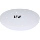 V-TAC VT-8418 PLAFONIERA LED 18W CHANGING COLOR 3IN1 FORMA CIRCOLARE EFFETTO CIELO STELLATO -