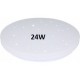 V-TAC VT-8424 PLAFONIERA LED 24W CHANGING COLOR 3IN1 FORMA CIRCOLARE COPERTURA OPACA -