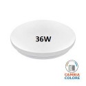 V-TAC GALLERY VT-8436 PLAFONIERA LED ROTONDA 36W SMD CHANGING COLOR CCT 3IN1 CON DRIVER - SKU 217609