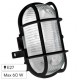 Velamp Turtle Plafoniera in Vetro per Lampadine E27 IP44 - Colore Bianco - mod.TURTLE-B
