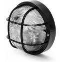 Velamp Bubble Plafoniera in Vetro per Lampadine E27 IP44 - Colore Bianco - mod.BUBBLE-N