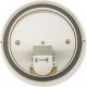 Velamp Bubble Plafoniera in Vetro per Lampadine E27 IP44 - Colore Bianco - mod.BUBBLE-B