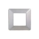 PLACCA 2P SILVER