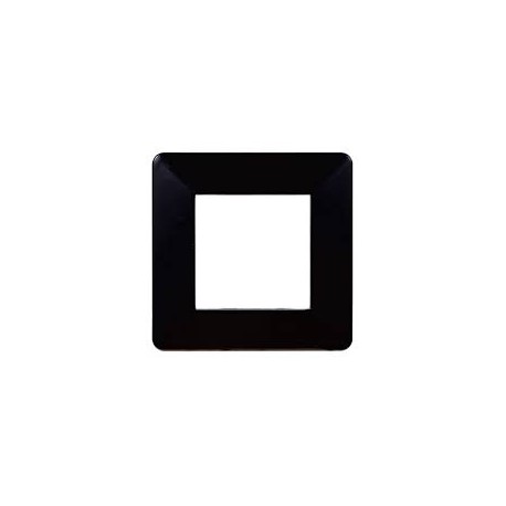 PLACCA 2P NERO