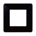 PLACCA 2P NERO