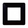 PLACCA 2P NERO
